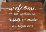 DIY Welcome Sign Decal set