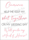 Ladies Label Personalised