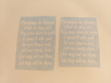 DIY Lantern Decal only