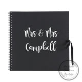Guest Book 8x8inch with Ribbon