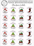 Kids Christmas Label Sheet