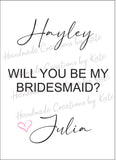 Ladies Label Personalised