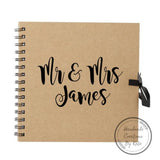 Guest Book 8x8inch with Ribbon