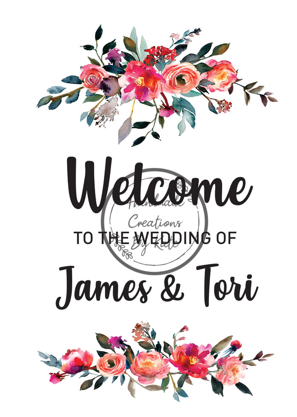 Digital Welcome Sign